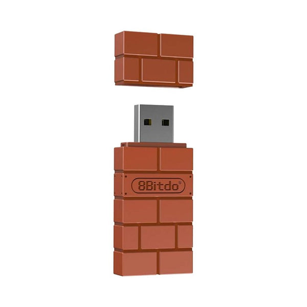 8BitDo Wireless USB Adapter - Bluetooth Receiver (Switch, PC, Mac, Raspberry Pi, PS Classic, PS4, PS5) | 8BitDo - 2