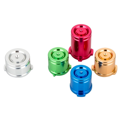 Bullet button set for Xbox One Microsoft controller A B X Y aluminium metal replacement - Multi colour | ZedLabz