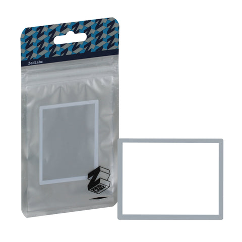 ZedLabz replacement screen lens plastic cover for Nintendo DS Lite [NDSL] - White