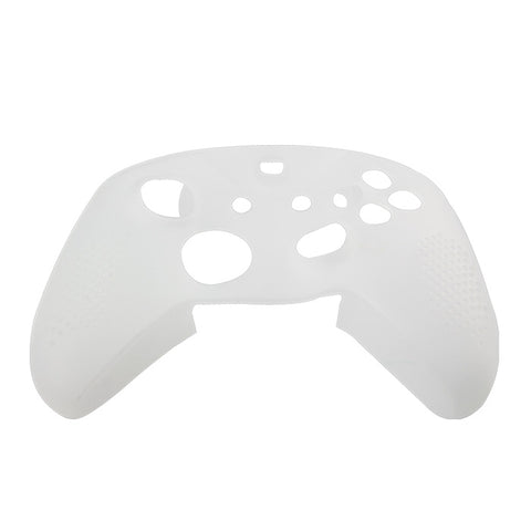 Protective case for Xbox One S & X controllers silicone rubber grip cover skin - White | ZedLabz
