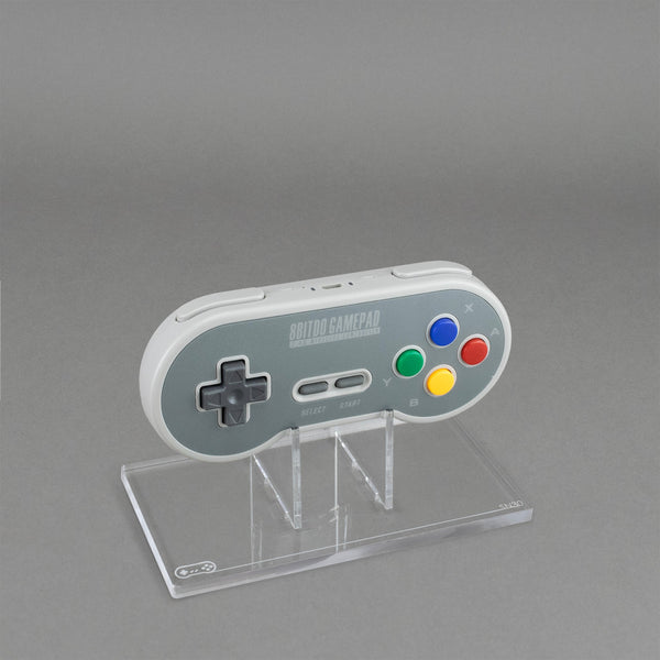 Acrylic display Stand for 8BitDo SN30 Wireless Controller (SNES) | Rose Colored