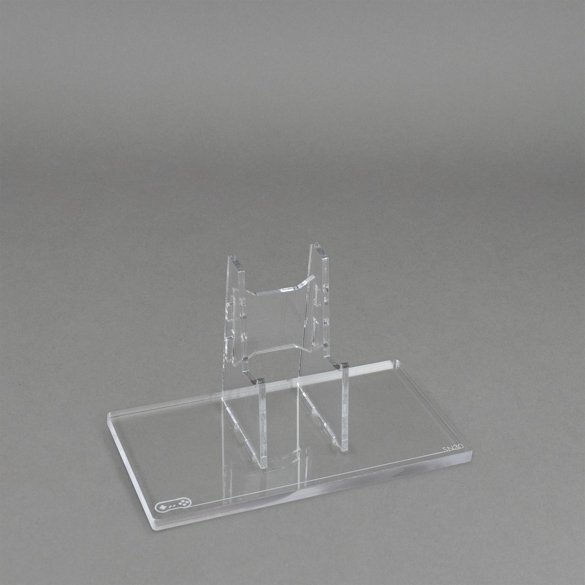 Acrylic display Stand for 8BitDo SN30 Wireless Controller (SNES) | Rose Colored - 7