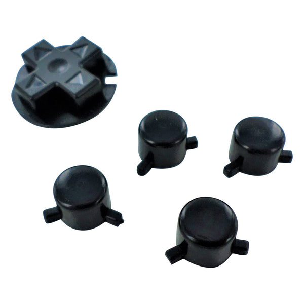 Action Buttons & D-Pad Set For Odroid-Go Advance Console - Black | ZedLabz