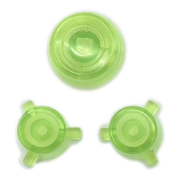 Action & Joystick Cap Button Set For Neo Geo Pocket Color - Clear Green | Retro Modding