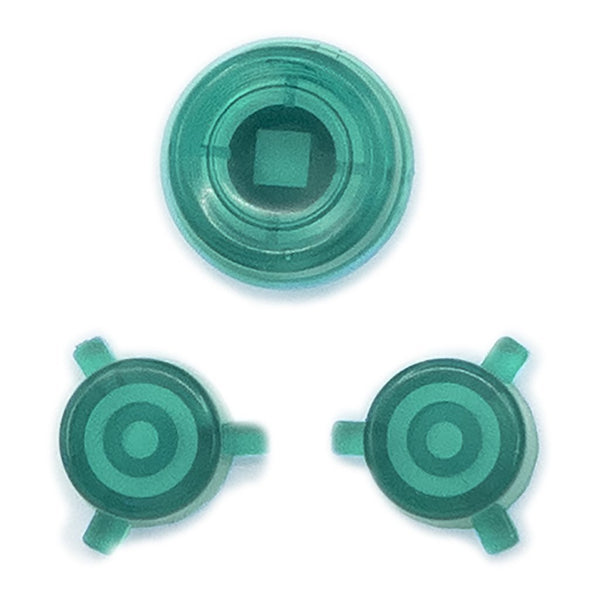 Action & Joystick Cap Button Set For Neo Geo Pocket Color - Clear Teal | Retro Modding