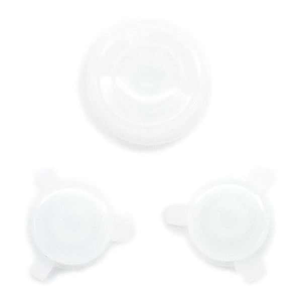 Action & Joystick Cap Button Set For Neo Geo Pocket Color - Clear White | Retro Modding