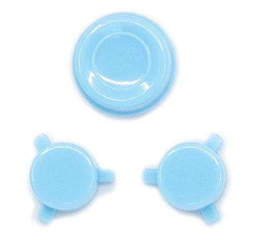 Action & Joystick Cap Button Set For Neo Geo Pocket Color - Pastel Blue | Retro Modding - 1