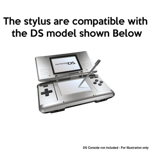 Plastic Stylus For Nintendo DS - 5 Pack Multi-Colour | ZedLabz 