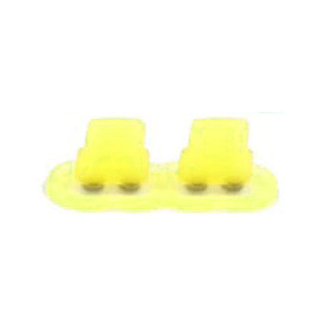 Conductive Silicone Rubber Start/Select Button For Nintendo Game Boy Color - Neon Yellow | Retro Modding