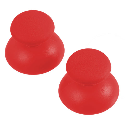 Thumbsticks for Sony PS3 controllers analog rubber convex replacement - 2 pack red | ZedLabz