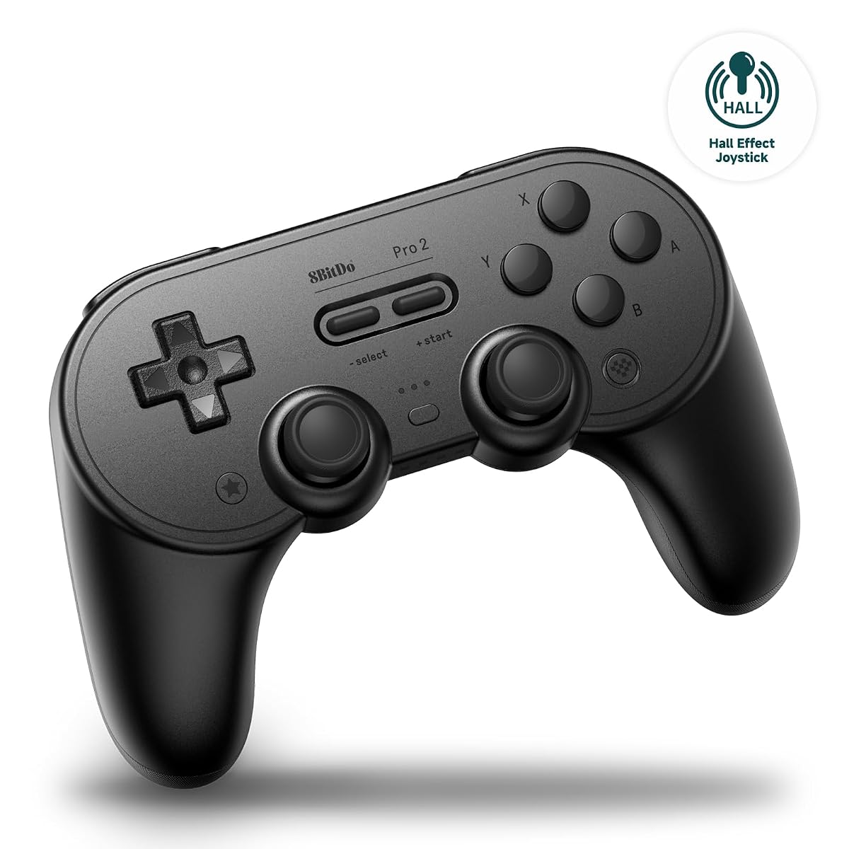 Pro 2 Bluetooth controller with Hall Effect sticks for Switch, Windows, macOS, Android & Steam Deck - G Classic Edition | 8BitDo