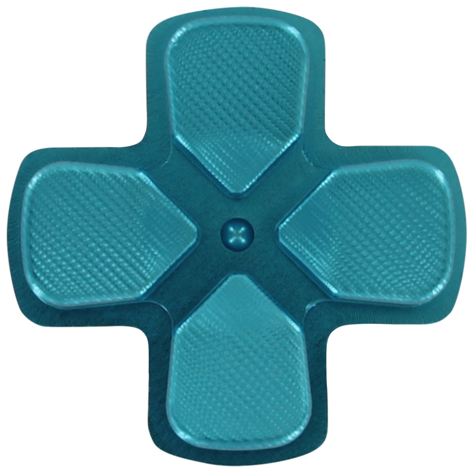 Aluminium Metal D - Pad For Sony PS4 Controllers - Blue | ZedLabz - 3