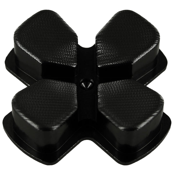 Aluminium Metal D-Pad For Sony PS4 Controllers - Jet Black | ZedLabz