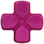Aluminium Metal D - Pad For Sony PS4 Controllers - Pink | ZedLabz - 3