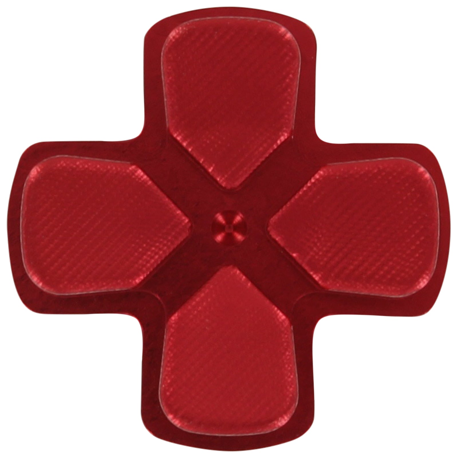 Aluminium Metal D - Pad For Sony PS4 Controllers - Red | ZedLabz - 3