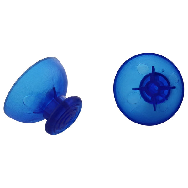 Analog thumbstick & c-stick for Nintendo GameCube controller replacement sticks | ZedLabz - Clear / Blue