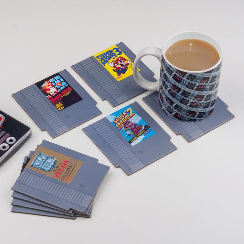 Nintendo NES Cartridge Coasters | Paladone