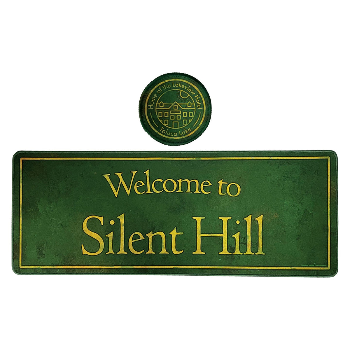 Silent Hill XL Desk Pad and Coaster Set | Fanattik