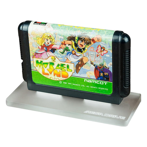 Cartridge display stand for Sega Mega Drive cart - Crystal Clear | Rose Colored Gaming