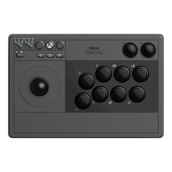 Arcade Stick 2.4G wireless for Xbox Series X|S, Xbox One & Windows - officially licensed - Black | 8BitDo - 2