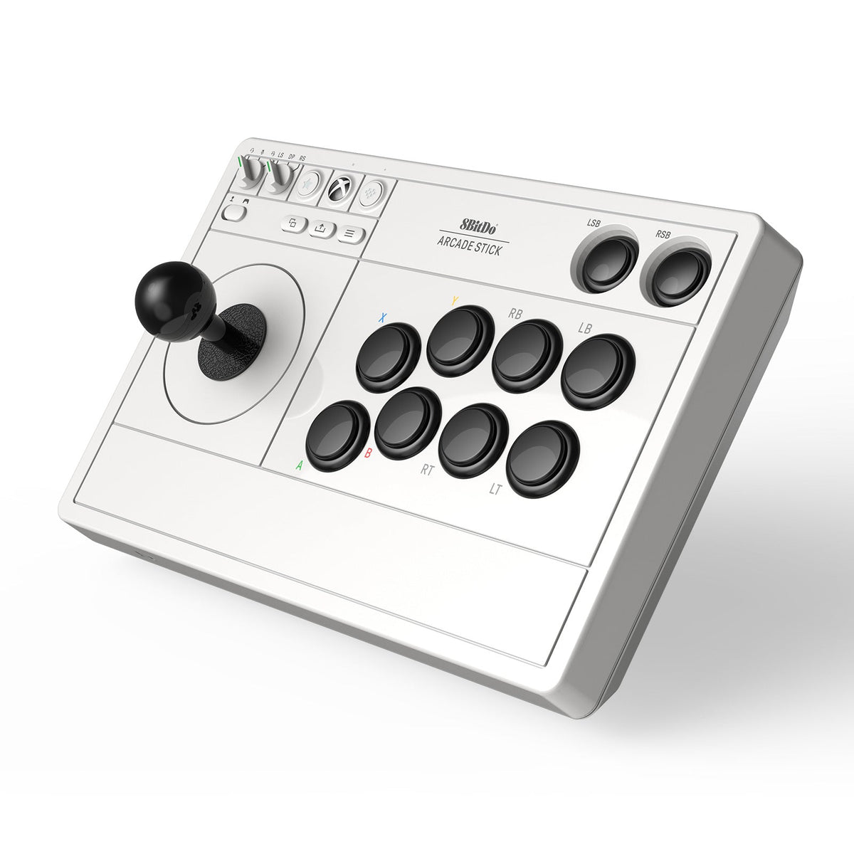 Arcade Stick 2.4G wireless for Xbox Series X|S, Xbox One & Windows - officially licensed - White | 8BitDo