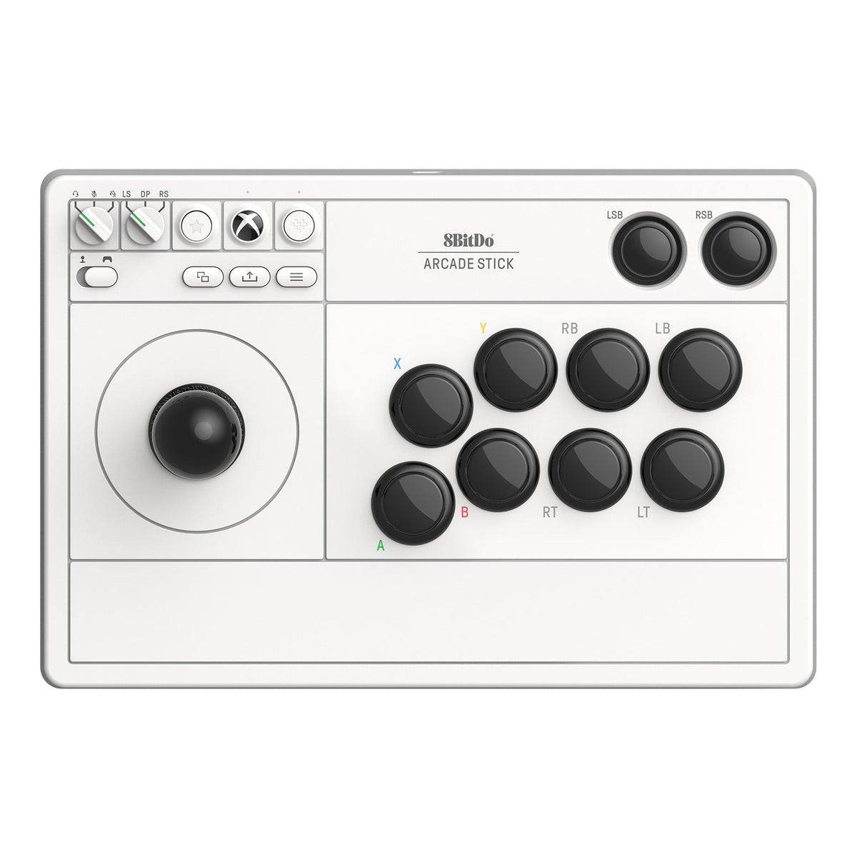 Arcade Stick 2.4G wireless for Xbox Series X|S, Xbox One & Windows - officially licensed - White | 8BitDo