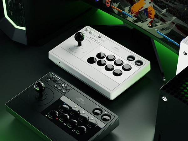 Arcade Stick 2.4G wireless for Xbox Series X|S, Xbox One & Windows - officially licensed - White | 8BitDo