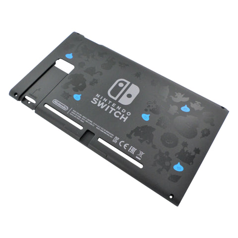 Back housing shell for Nintendo Switch console replacement - Dragon Quest style edition Black & Blue | ZedLabz