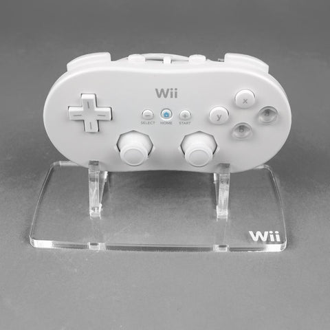 Display stand for Nintendo Wii Classic controller - Crystal Clear | Rose Colored Gaming