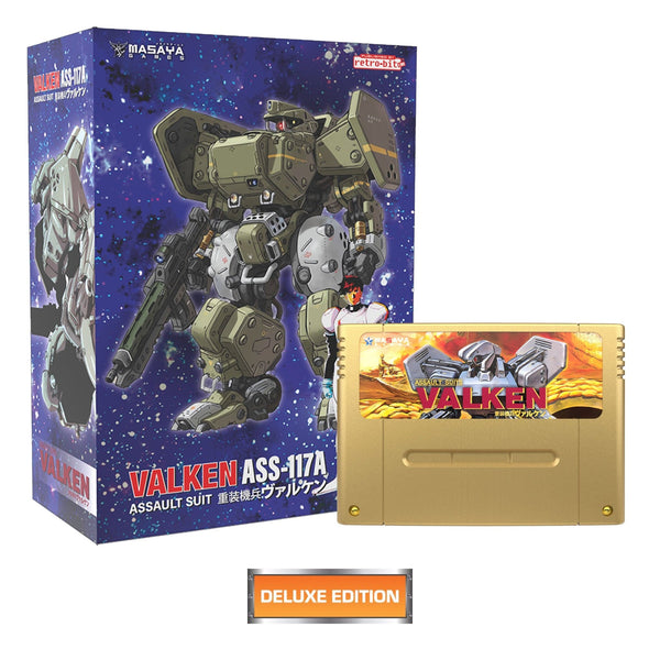 Assault Suits Valken: Deluxe Edition (PAL region) for Nintendo SNES translated to English [PRE-ORDER]  | Retro-bit