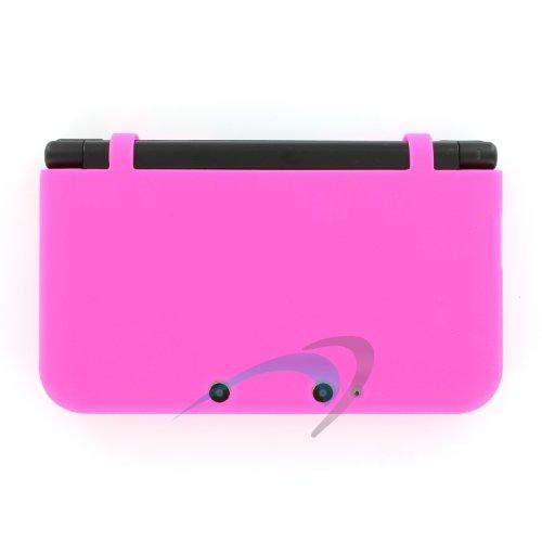 Assecure protective Soft Gel Silicone Cover Case For Nintendo 3DS XL - Pink - 7