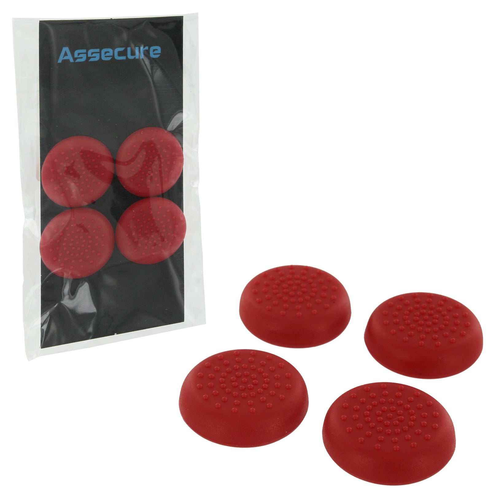 Assecure TPU protective analogue thumb grip stick caps for Sony PS4 co