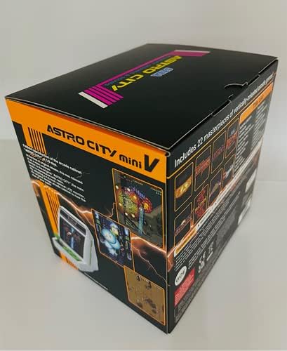 SEGA Astro City Mini V - Mini arcade console with 22 build-in games