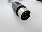 Connector cable for Sega 32X to Sega Mega Drive (Genesis 1) 23cm lead replacement - Black | ZedLabz