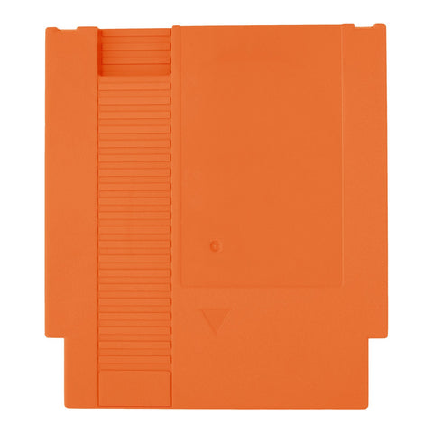ZedLabz compatible replacement game cartridge shell case for Nintendo NES - Orange