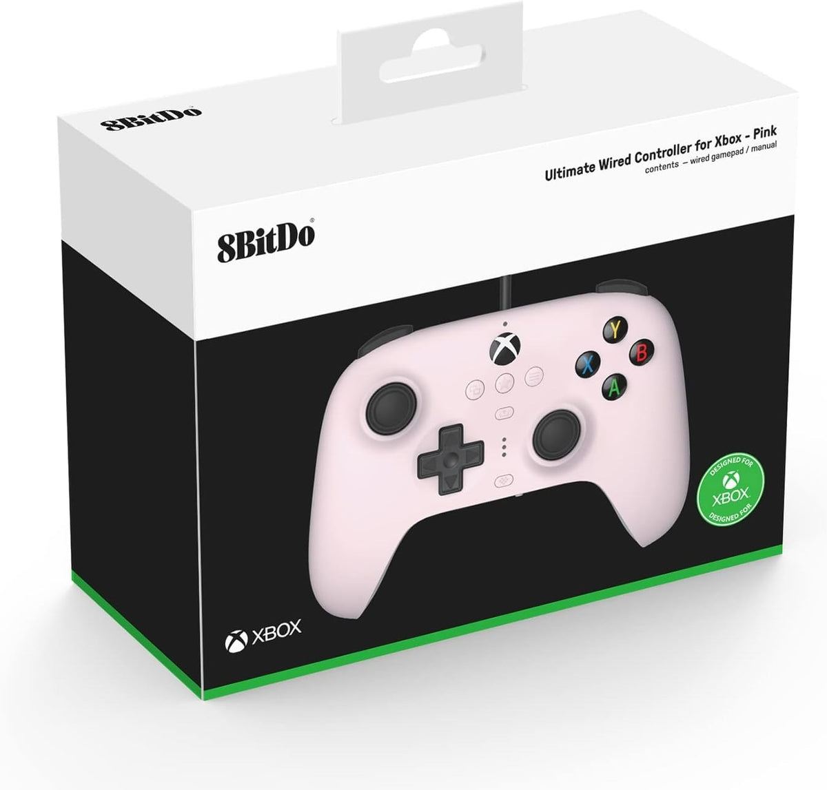 Ultimate wired controller for Xbox Series X|S, Xbox One & Windows - officially licensed - Pink | 8BitDo