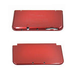 Cover plates for New 3DS XL Nintendo (2015) OEM top & bottom housing part | ZedLabz - red