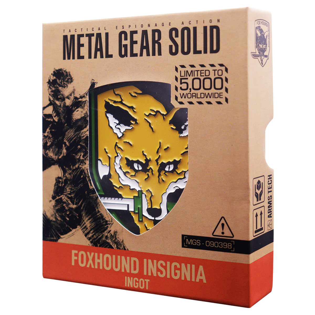 Metal Gear Solid FOXHOUND Insignia Limited Edition Ingot | Fanattik