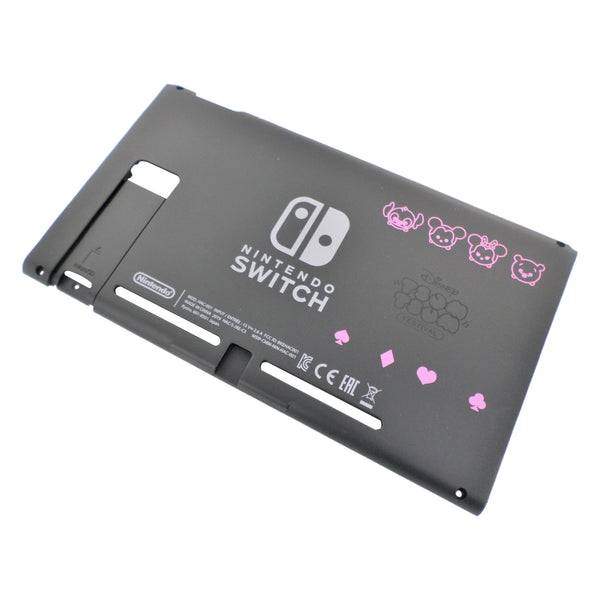 Back housing shell for Nintendo Switch console Disney Tsum Tsum style edition - Black & Pink | ZedLabz