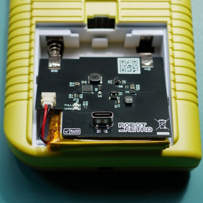 Battery mod for Nintendo Game Boy original DMG rechargeable Lipo cell pack | Robot Retro - 4