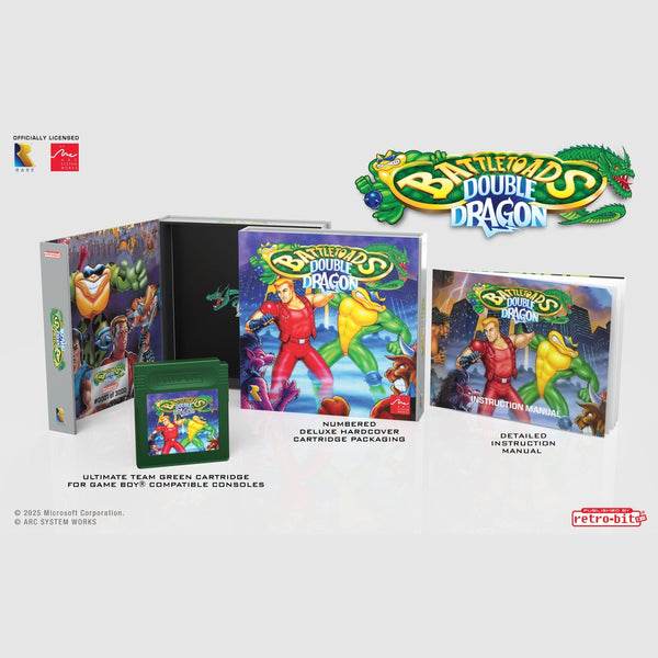 Battle toads Double Dragon Collector's Edition for Nintendo Game Boy [PRE-ORDER] | Retro-bit publishing