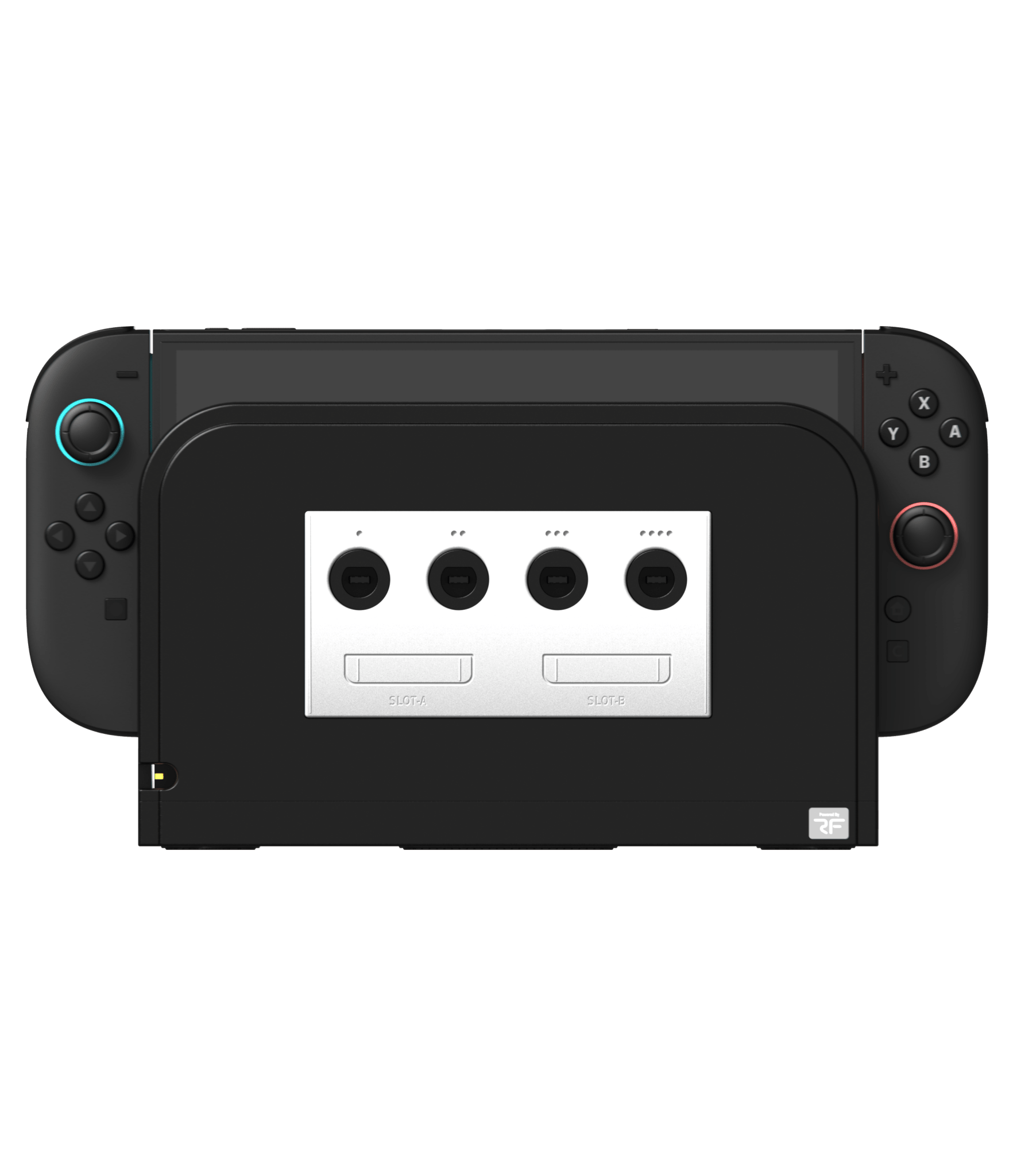 Battledock for Nintendo Switch 2 with magnetic faceplates | Retro Fighters