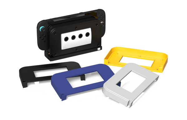 Battledock for Nintendo Switch 2 with magnetic faceplates | Retro Fighters - 1