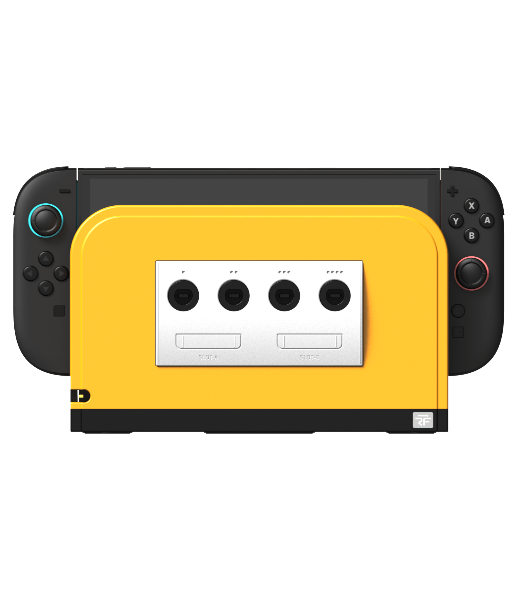 Battledock for Nintendo Switch 2 with magnetic faceplates | Retro Fighters