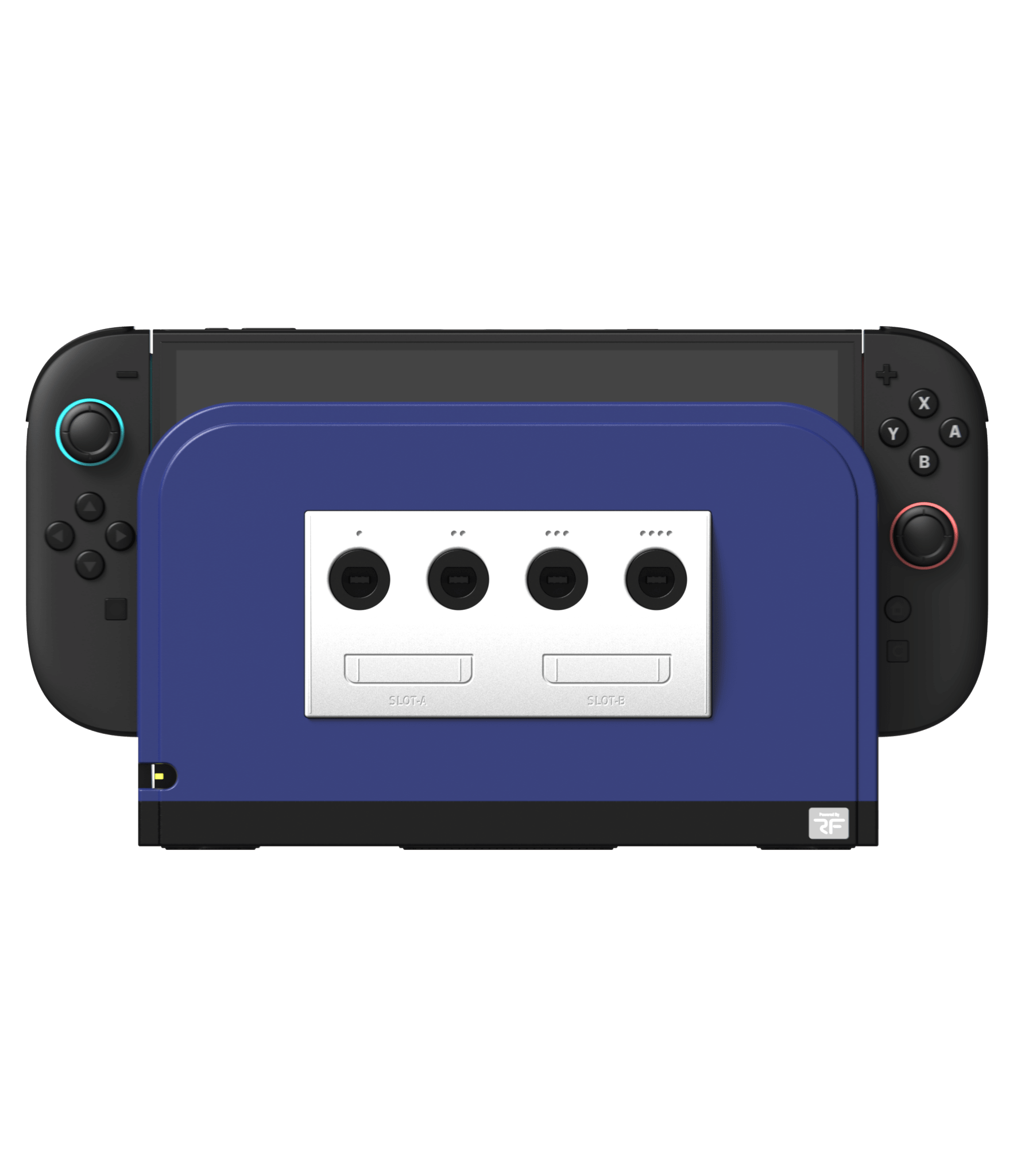 Battledock for Nintendo Switch 2 with magnetic faceplates | Retro Fighters