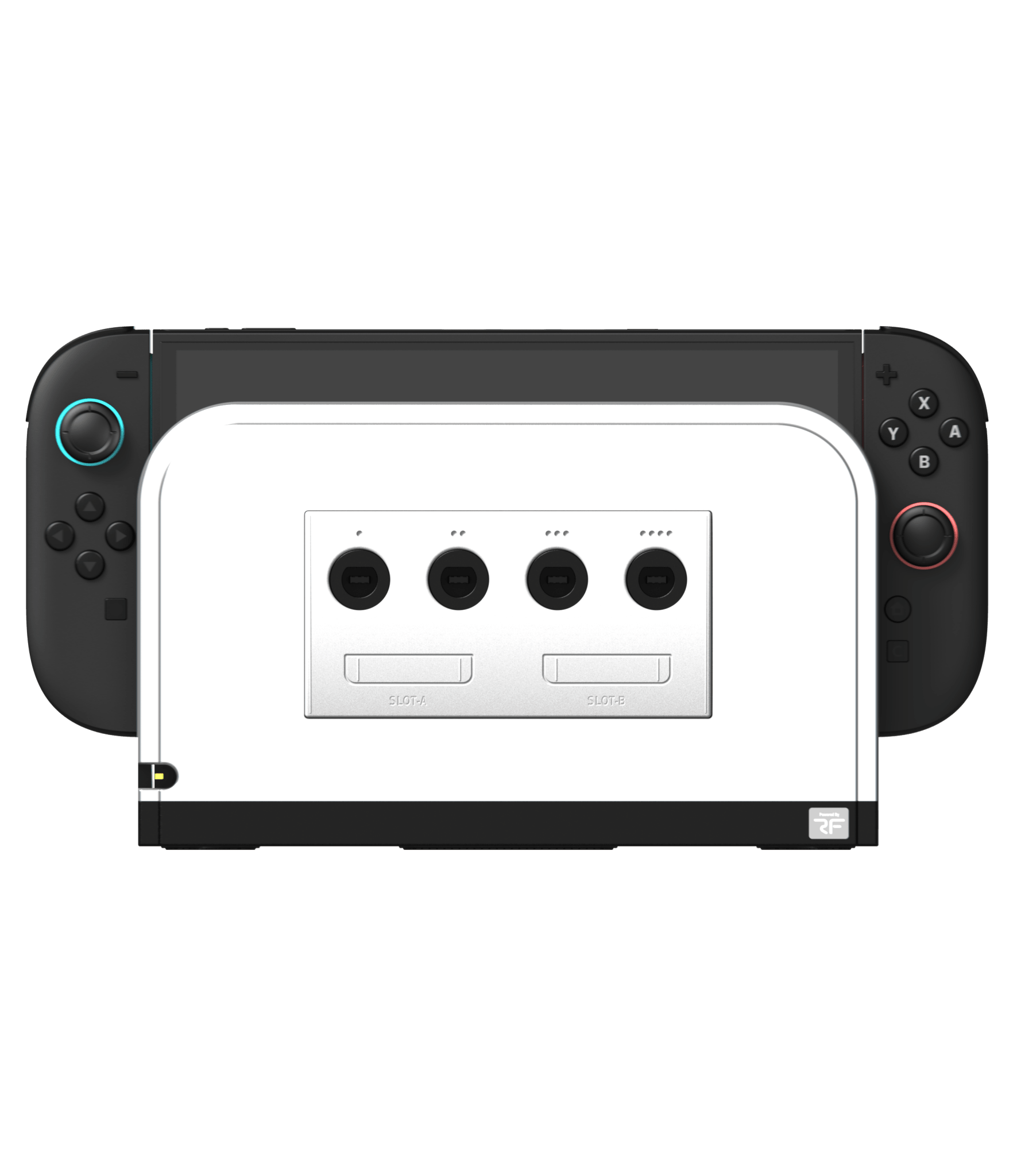 Battledock for Nintendo Switch 2 with magnetic faceplates | Retro Fighters