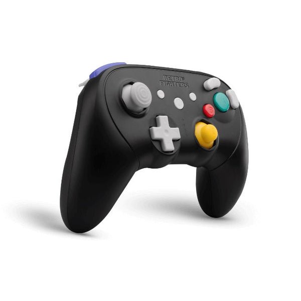 BattlerGC Pro wireless controller for Nintendo GameCube, Wii, Switch & PC, with bluetooth / 2.4G - Black | Retro Fighters