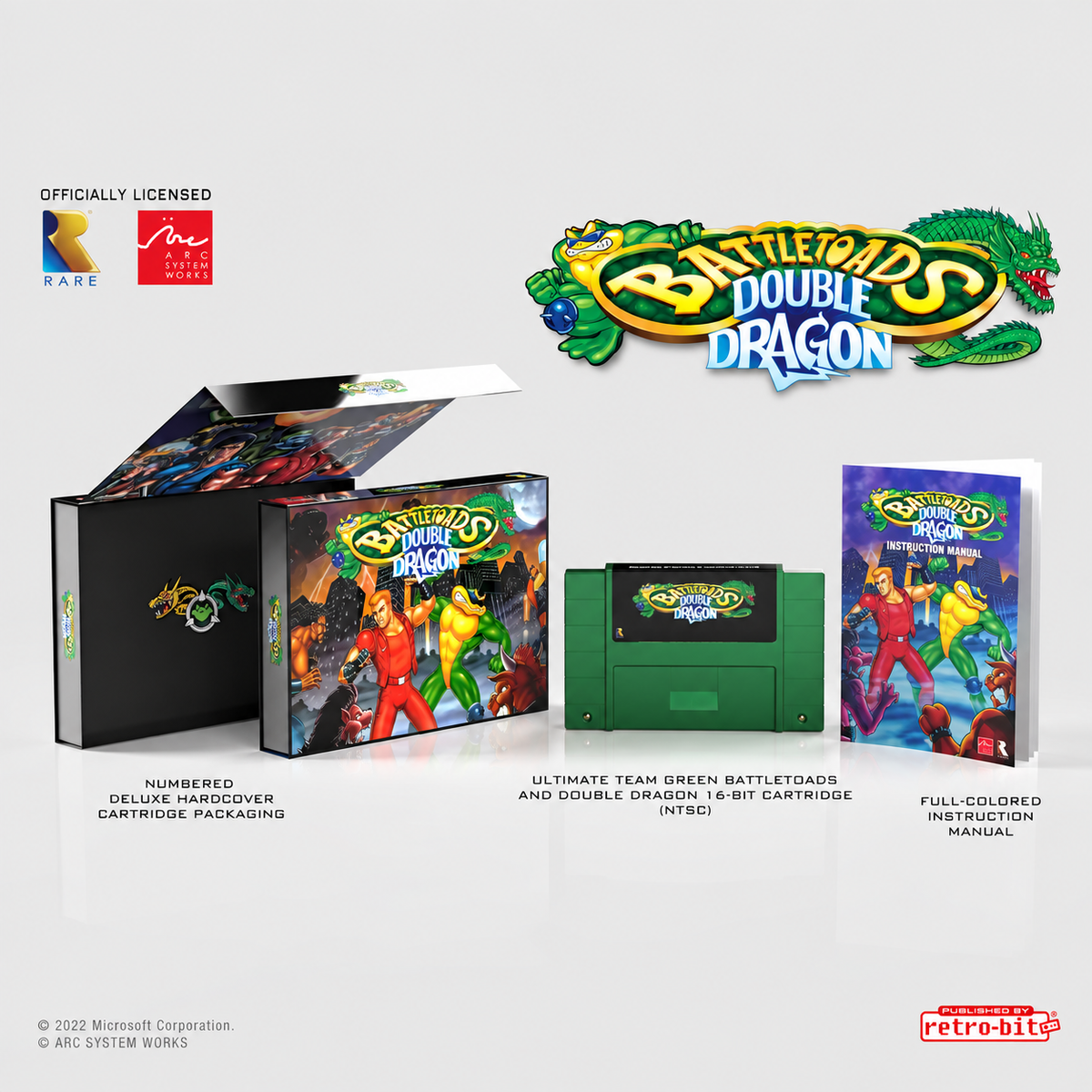 Battletoads Double Dragon Collectors edition for Nintendo SNES PAL | Retro-bit Publishing