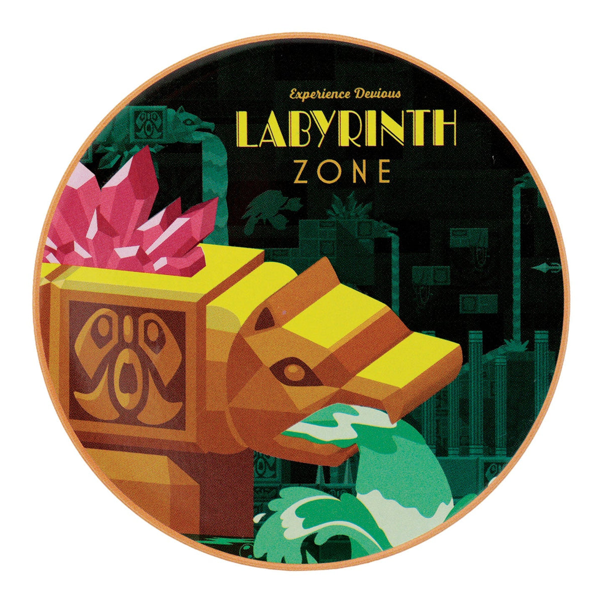 Sonic the Hedgehog Set of 4 Location Coasters | Fanattik