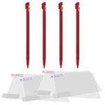 Screen Protector & Stylus Kit For Nintendo 2DS - Red | ZedLabz